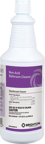 Brighton Professional™ Non-Acid Restroom Cleaner Disinfectant Bathroom Cleaner, Floral Scent, 32 Oz., 12/Ct (BPR325032-ACT)