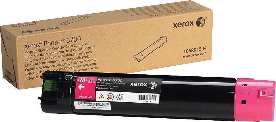 Xerox 106R01504 Magenta Standard Yield Toner Cartridge