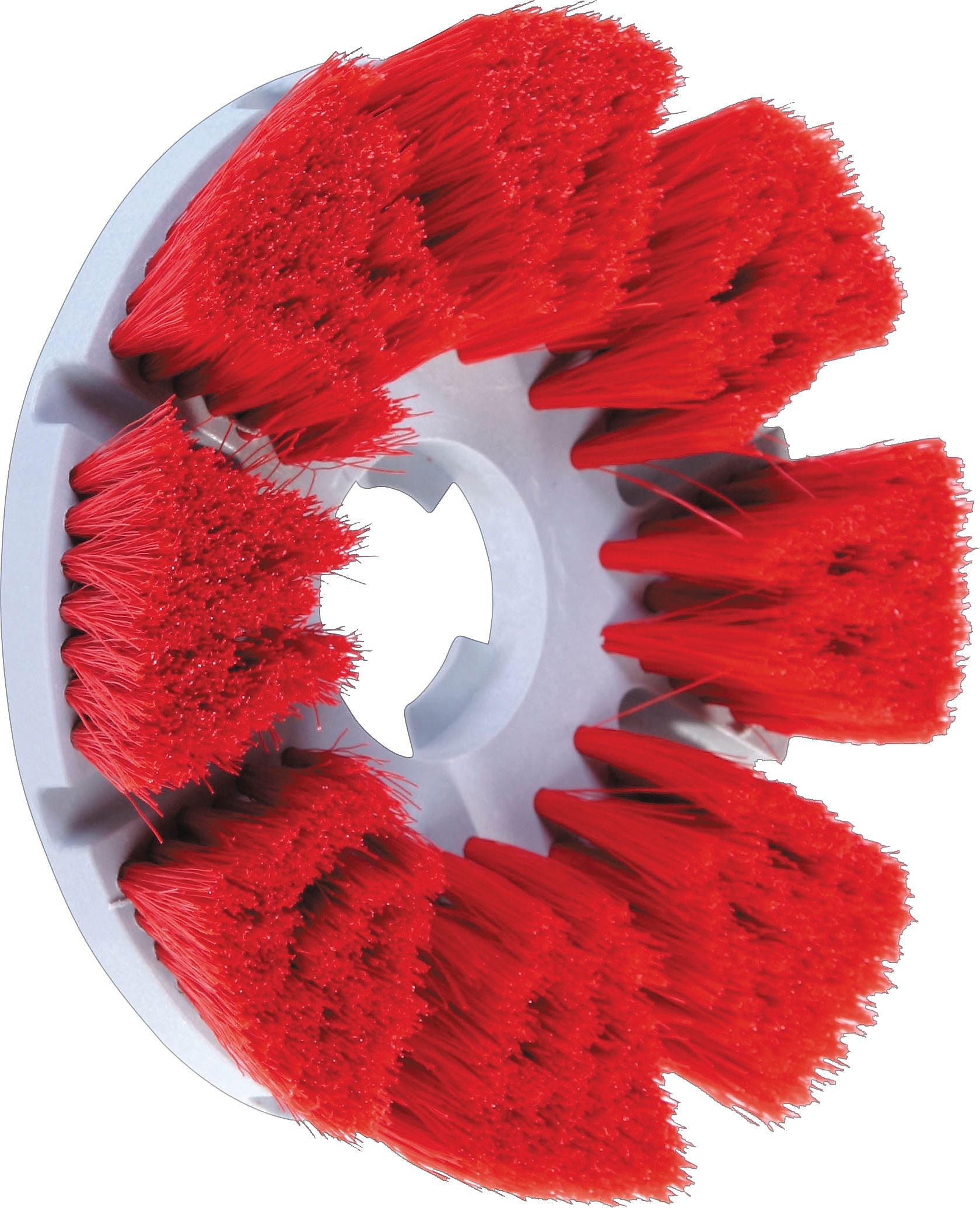 MotorScrubber Medium-Duty Scrubbing Brush, 8"