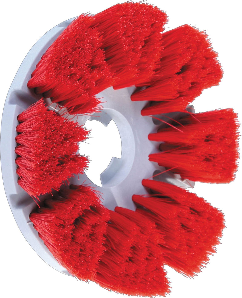 MotorScrubber Medium-Duty Scrubbing Brush, 8"
