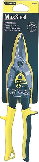 Stanley® MaxSteel™ Aviation Snip, 9 21/32" Length