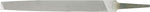 Cooper Hand Tools Nicholson® Taper To Point In Width Rectangular Mill File, Mill Bastard Cut, 6"