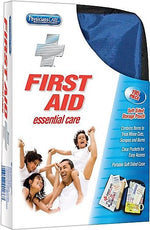 PhysiciansCare Essential Care Soft Sided First Aid Kit, 25 People, 195 Pieces, Blue (90167)