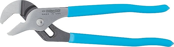 Channellock® Tongue And Groove Straight Serrated Jaw Plier, 9-1/2"