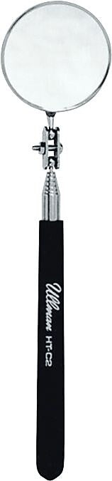 Ullman Round High Tech Inspection Mirror, 2 1/4-inch Diameter