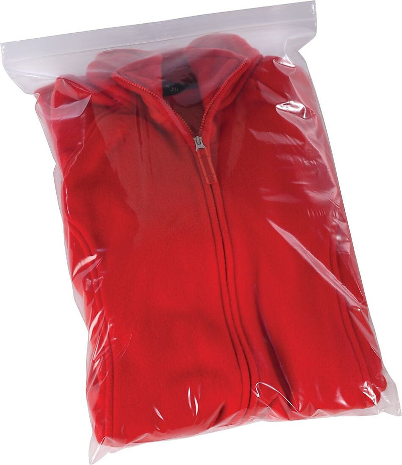 7" x 9" Reclosable Poly Bags, 2 Mil, Clear, 1000/Carton  (PB3631)