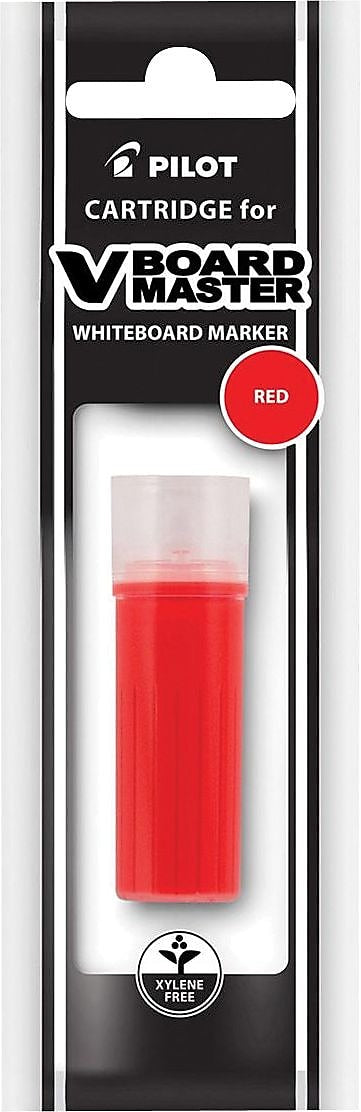 Pilot V Board Master BeGreen Dry Erase Marker Refill, Red (43924)