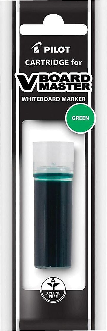 Pilot V Board Master BeGreen Dry Erase Marker Refill, Green (43925)