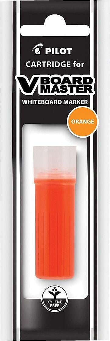 Pilot V Board Master BeGreen Dry Erase Marker Refill, Orange (43926)