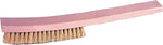 Weiler® Hardwood Handle Brass Bristle Plater Brush, 10"