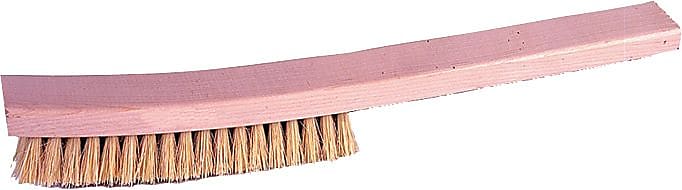 Weiler® Hardwood Handle Brass Bristle Plater Brush, 10"