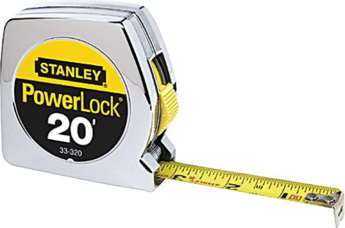 Stanley® Powerlock® Tape Rules,3/4" x 12ft Blade