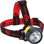 Trident® 3 AAA Alkaline Yellow Thermoplastic Head Lamp, 3 V, 300 mA Xenon Bi-Pin, LEDs