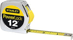 Stanley® Powerlock® Tape Rules,1/2" x 3.500m/12ft Blade