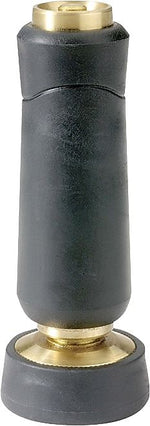 Gilmour® Solid Brass Large Full Size Straight Twist Nozzle, Rubber Grip Handle