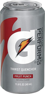 Gatorade Thirst Quencher Fruit Punch Sports Drink, 11.6 Fl. Oz., 24/Carton (QUA30903)