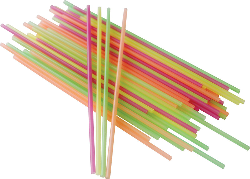Berkley Square Plastic Beverage Stirrers, 5 1/2", Assorted Colors, 1000 per 10 Pack (1241202)