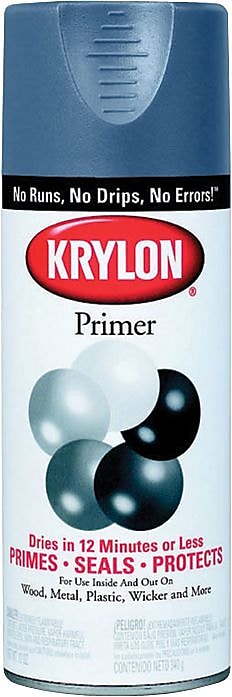 Krylon Primer, Ruddy Gray, Aerosol, 12 oz. (425-K01318A00)