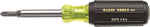 Klein Tools 5-in-1 Multicomponent Screwdriver/Nutdriver, Cushion Grip, 7.75", Black/Yellow (409-32476)