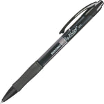 AbilityOne SKILCRAFT® 7520015882363 Retractable Gel Pen, Medium Point, Black Ink / Clear Barrel, 12/Pk