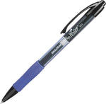 AbilityOne SKILCRAFT® 7520015882364 Retractable Gel Pen, Medium Point, Blue Ink / Clear Barrel, 12/Pk