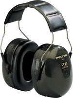 Peltor Optime 101 Peltor deluxe Personal Hearing Protector Earmuffs, NRR 27 dB, Green (H7A)