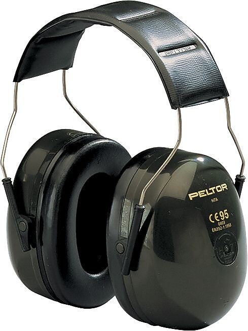 Peltor Optime 101 Peltor deluxe Personal Hearing Protector Earmuffs, NRR 27 dB, Green (H7A)