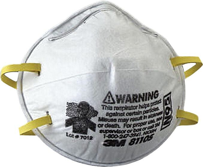 3M™ N95 Particulate Respirator, Small, Filtration grade: N95 (142-8110S)