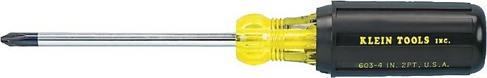 Klein Tools® Profilated® #1 Phillips-Tip Cushion Grip Screwdriver