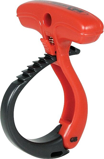 Gardner Bender Cable Wraptor, Large, Black/Red, 10/Box (623-CW-T3R)