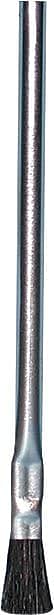 Magnolia Brush 455-1A Tin Handle Horsehair Bristle Acid Brush; 0.38"
