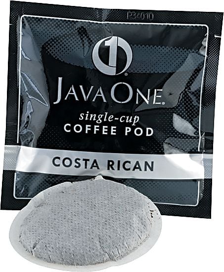 JavaOne Estate Costa Rican Blend Coffee Packet, Medium Roast, 0.3 oz., 14/Box (JTC30406)