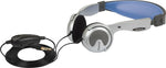 Koss Portable Headphones, Blue/Silver (KTXPRO1)