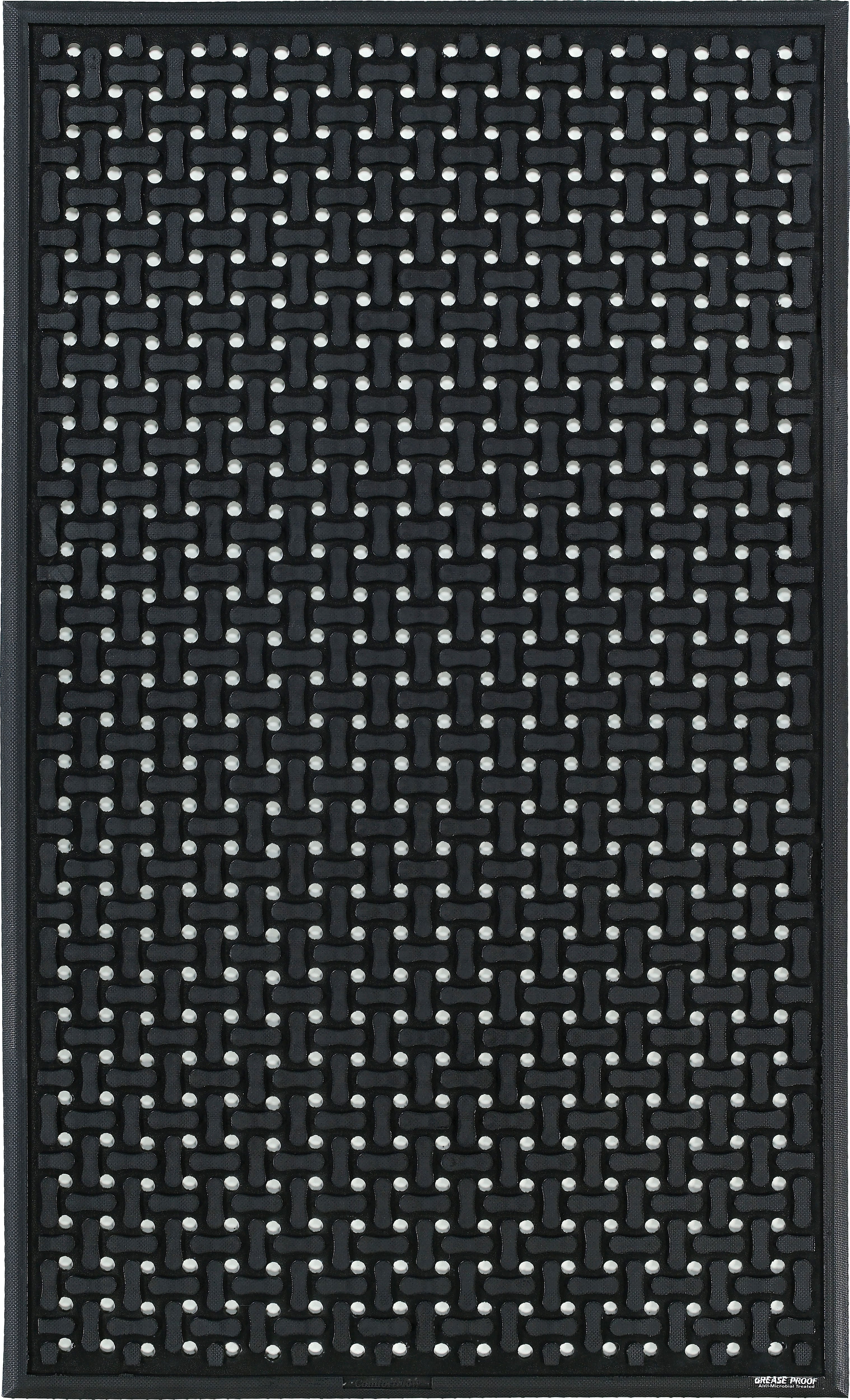M+A Matting Comfort Flow Anti-Fatigue Mat, 5.6' x 3.5', Black (420164900)