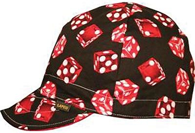LAPCO Welder Cap, Assorted, Reversible, Medium (160-C-7-3/4)