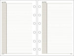 DayRunner 8.5" x  5.5" Personal Organizer Refills, White (011-200)