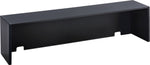 Safco E-Z Sort® Mailroom Utility Risers, 57.5", Black (7752BL)