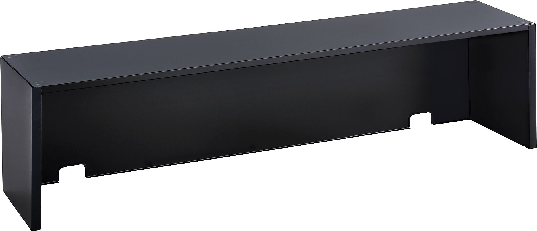 Safco E-Z Sort® Mailroom Utility Risers, 57.5", Black (7752BL)