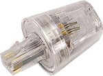 Twisstop Rotating Phone Cord Detangler ,  Clear