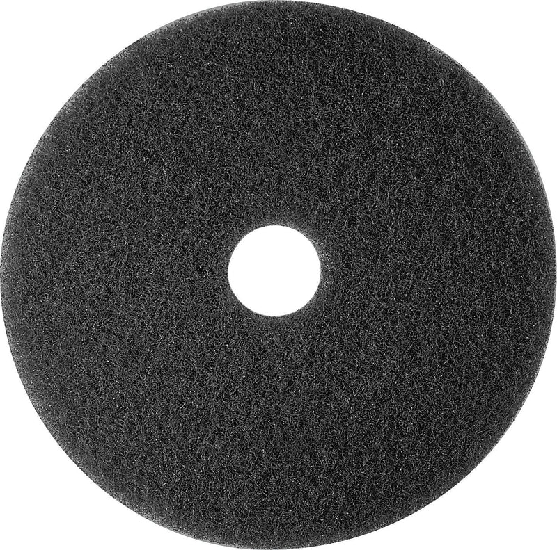 3M 7200 Black Stripper Pad, 13", 5/Carton (MCO 08375)