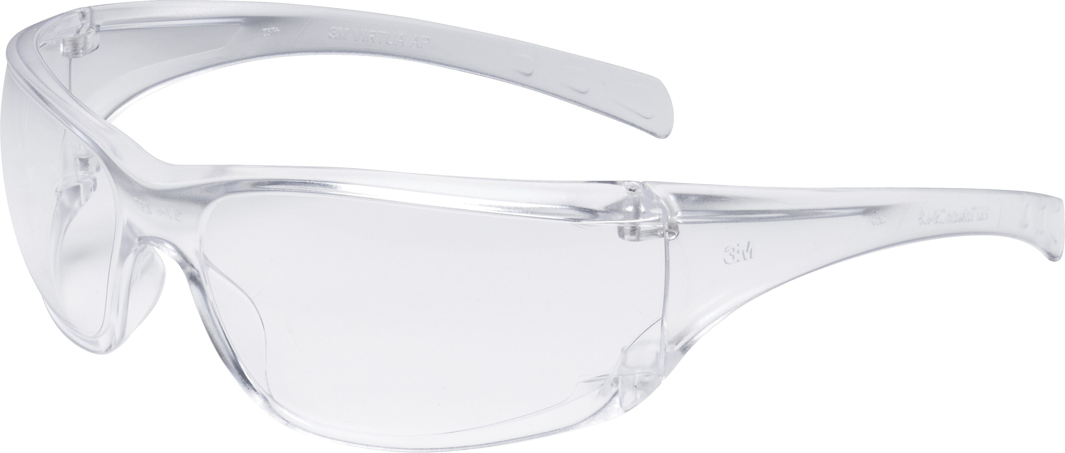 Virtua AP Protective Eyewear, Clear Frame and Lens, 20 per Carton