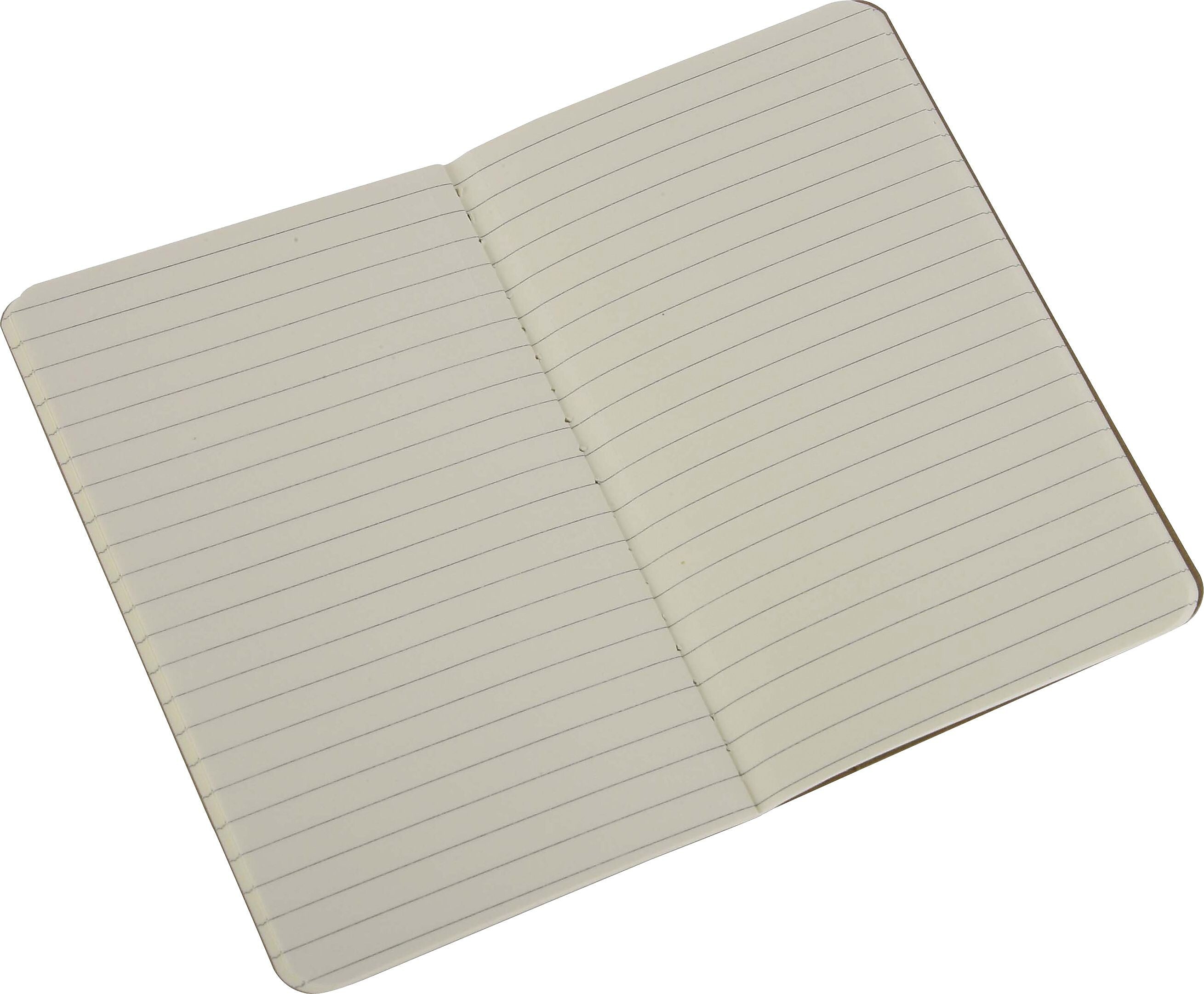 Moleskine Cahier Soft Cover Journal, 3.5" x 5.5", Kraft Brown, 3/Pack (704925)
