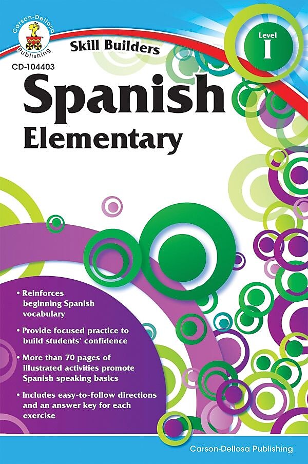 Carson-Dellosa Spanish I Resource Book, Grades K - 5