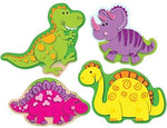 Carson-Dellosa Dinosaurs Shape Stickers