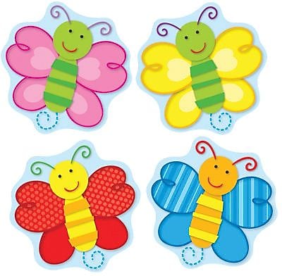 Carson-Dellosa Butterflies Shape Stickers