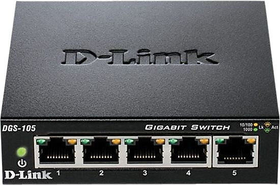 D-Link 5-Port Gigabit Ethernet Managed Switch (DGS105)