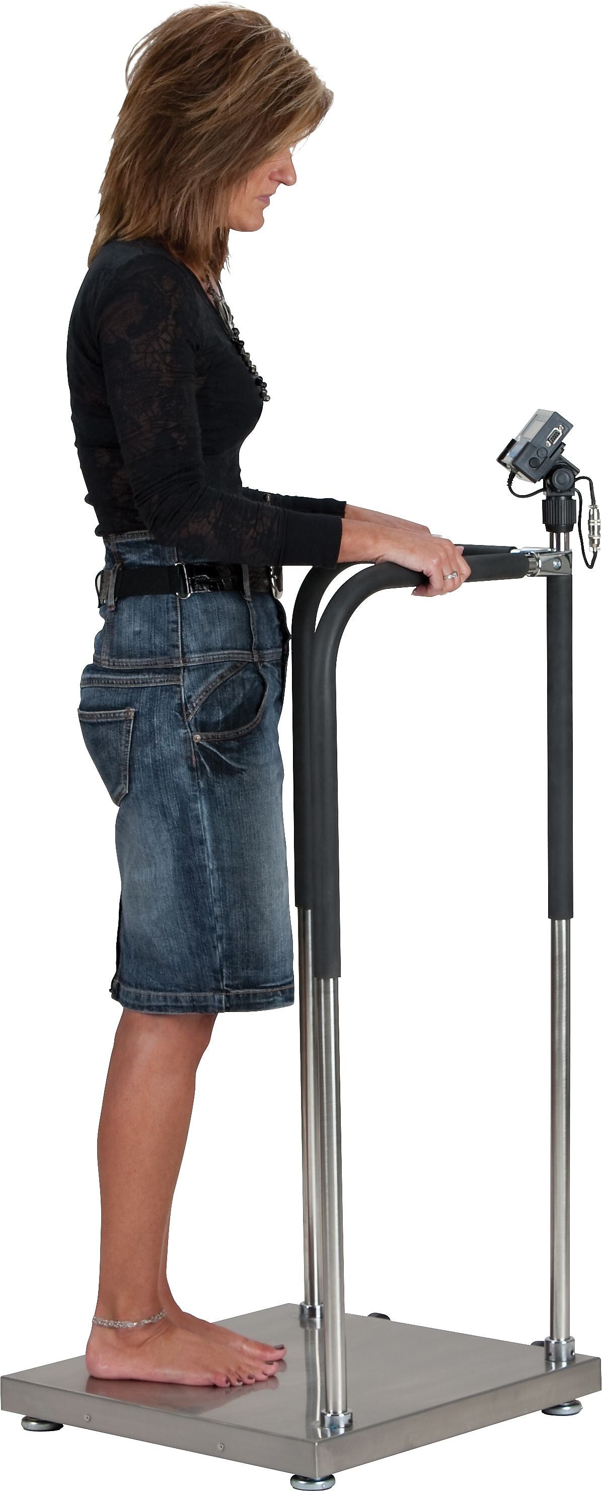 Brecknell® MS140-300 Portable Medical Electronic Handrail Scale, Up to 660lb. Capacity