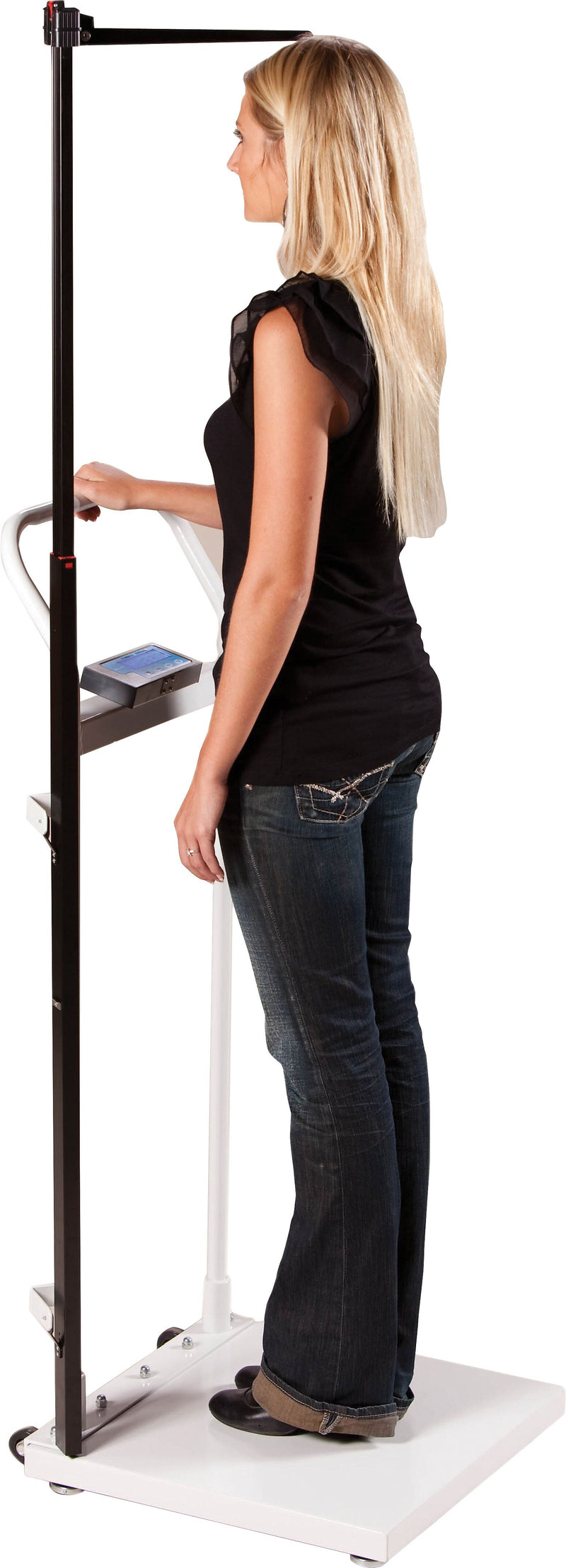 Brecknell HS-300 Electronic Height and Weight Physician Scale, Up to 660lbs., White