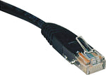 N002-010-BK 10ft Cat5e 350MHz Molded Cable RJ45 M/M Black, 10'
