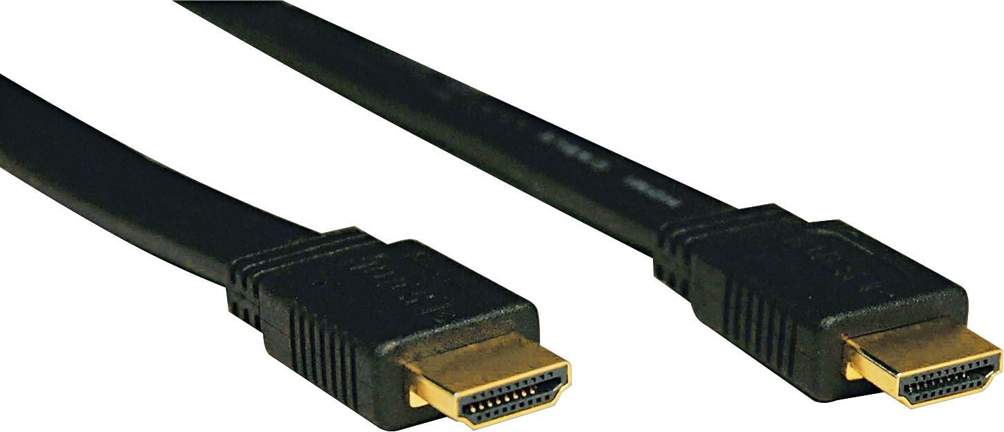 Tripp Lite P568-003-FL 3ft Flat HDMI Gold Cable HDMI M/M, 3'